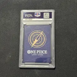 ONE PIECE OP12-ALT ART DEMON AURA NINE-SWORD STYLE DEAD MAN'S GAME PSA 10 GEM MT - Image 2