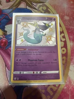 Dragapult - SV062/SV122 - Pokemon Shining Fates Sword Shield Shiny Rare Card NM - Image 1