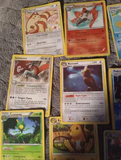 2007 2010 Lot Of 12 Pokemon Cards All RARE Black Star Symbols. 9 - Image 2