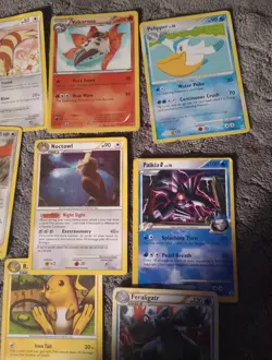 2007 2010 Lot Of 12 Pokemon Cards All RARE Black Star Symbols. 9 - Image 3