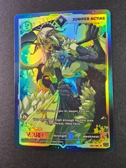 Juniper Actias 9 Holo 1st Edition Awakened Worlds Card GamerSupps VCard 094/250 - Image 3