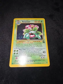 Pokemon Venusaur Holo Black Star Promo Card #13 - Image 1