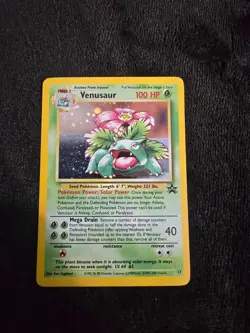 Pokemon Venusaur Holo Black Star Promo Card #13 - Image 3