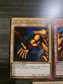 Konami PGL2 Exodia the Forbidden One Complete 5-Card Set 1st Ed Foil EN - Image 2