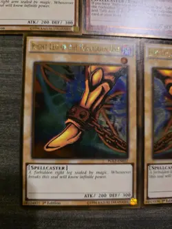 Konami PGL2 Exodia the Forbidden One Complete 5-Card Set 1st Ed Foil EN - Image 5