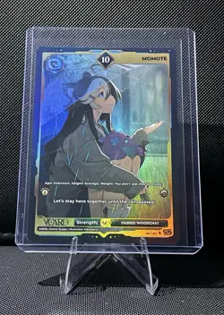 VCard: Divine Chaos 1st Edition Momote Ultra Rare 10 Holo Card - Image 1