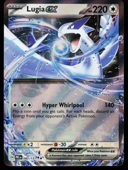 Lugia ex 082/131 Holo Prismatic Evolutions Pokemon Card - Image 1