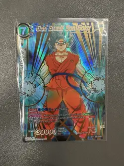 Dragon Ball Super Card - God Break Son Goku - BT1-031 SPR - Image 1
