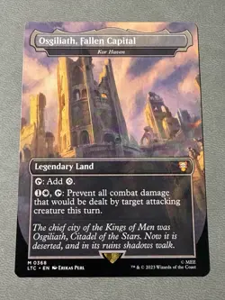 MTG Osgiliath, Fallen Capital Kor Haven Commander: The Lord of the Rings #368 NM - Image 1