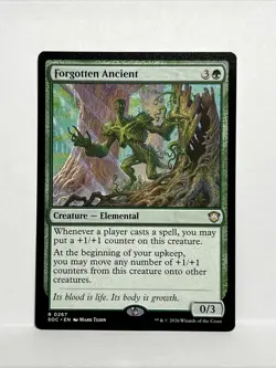 x1 Forgotten Ancient R MTG Commander: Secrets of Strixhaven M/NM, English - Image 1