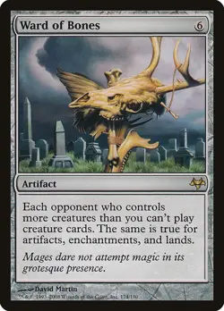MTG Ward of Bones [EVE] #174 en - Image 1