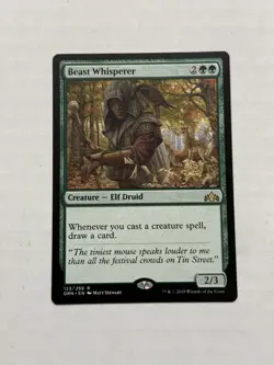 Beast Whisperer #167 LP Commander 2020 C20 Magic MTG magic the gathering - Image 1