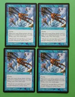 Magic the Gathering MTG Weatherlight AVIZOA X 4 LP/EX Rare 1999 Nice!! - Image 2