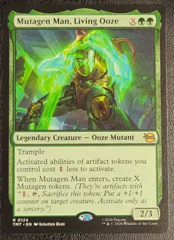 Mutagen Man, Living Ooze Teenage Mutant Ninja Turtles Regular Magic MTG R0124 - Image 1
