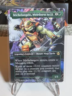 Michelangelo, Weirdness to 11 (Borderless) Teenage Mutant Ninja Turtles Regular - Image 1