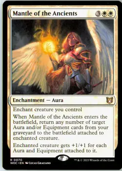 Mantle of the Ancients 70 Rare Commander: Wilds of Eldraine Near Mint - Image 2