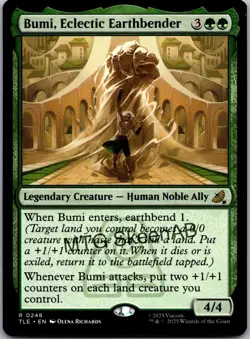 MTG SkeenAB Bumi Eclectic Earthbender from TLE. NM. - Image 1