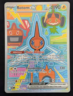 Rotom ex (126/094) ME02: Phantasmal Flames Pokemon NM - Image 1