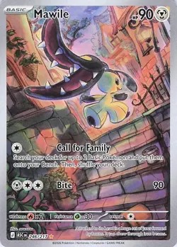 Mawile - 246/217 Holo Illustration Rare 2026 Ascended Heroes Pokemon NM - Image 1