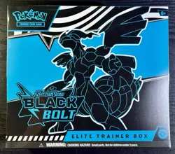 Pokemon Black Bolt Elite Trainer Box ETB Factory Sealed New SV11B - Image 1