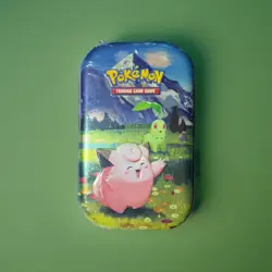 Pokemon Sealed Ascended Heroes Mini Tin (Clefairy/Chikorita) New🔥 - Image 1