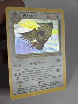 Pidgeot 8/64 Holo Rare Pokemon 1999 Jungle - LP - Image 3