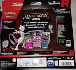 Set of 2 Pokemon League Battle Deck Team Rocket's Mewtwo ex Sealed Level 3 - Image 2