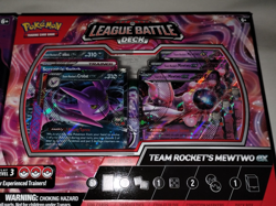 Set of 2 Pokemon League Battle Deck Team Rocket's Mewtwo ex Sealed Level 3 - Image 3