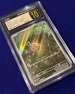 CGC Pristine 10 Feebas #198 Surging Sparks 2024 Pokemon PRISTINE - Image 2