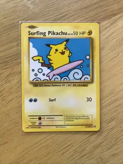 Surfing Pikachu 111/108 Pokemon Evolutions NM - Image 1