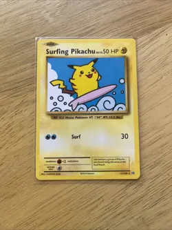 Surfing Pikachu 111/108 Pokemon Evolutions NM - Image 2