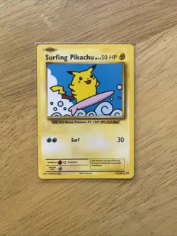 Surfing Pikachu 111/108 Pokemon Evolutions NM - Image 3