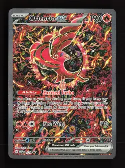 Oricorio ex 024 Holo Promo ME: Mega Evolution Promo Pokemon Near Mint - Image 1