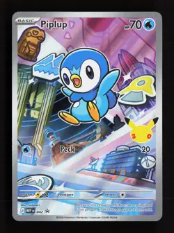 Piplup 042 Holo Promo ME: Mega Evolution Promo Pokemon Near Mint - Image 1
