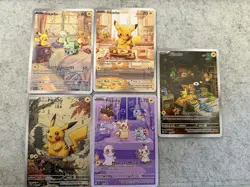 Pokemon Pikachu Set of 5 (Fan Arts) - Image 1