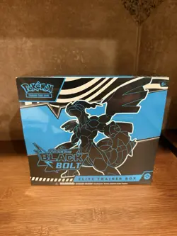 Pokemon TCG Scarlet & Violet Black Bolt Elite Trainer Box ETB Sealed - Image 1