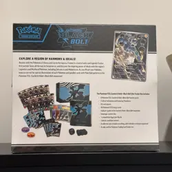 Factory Sealed Pokemon TCG: Scarlet & Violet— Black Bolt Elite Trainer Box ETB - Image 3