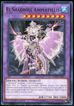 El Shaddoll Anoyatyllis SDSH-EN043 Structure Deck: Shaddoll Showdown Yu-Gi-Oh NM - Image 1