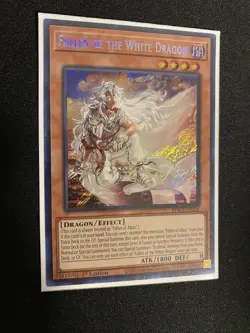 Fallen of the White Dragon BPRO-EN024 Yu-Gi-Oh! NM 1st Edition Secret Rare - Image 1