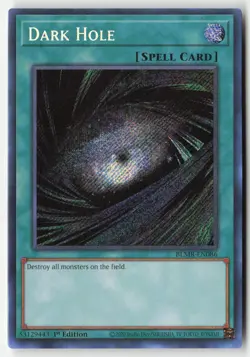 Yugioh - Dark Hole BLMR-EN086 1st Edition - Secret Rare - Image 1
