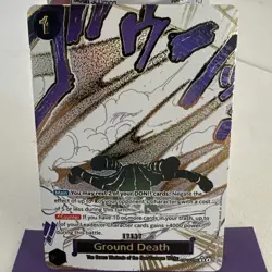 One Piece CCG Ground Death Foil Event Card The Seven Warlords of the Sea - Image 2