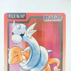 Dratini 147 Dragonair 148 Pokemon Carddass Bandai 1997 Vintage Japanese Card Set - Image 4