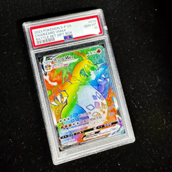 Pokemon Chinese Card Sword & Shield Promo 079/S-P Charizard Vmax Rainbow PSA 10 - Image 5
