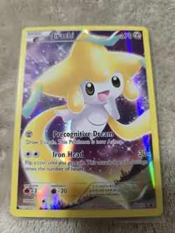 Pokemon TCG Jirachi XY112 Black Star Promo Holo Card Full Art Near Mint - Image 1