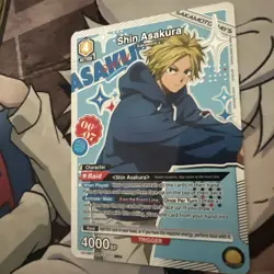 SAKAMOTO DAYS SHIN ASAKURA SR* UNION ARENA BOX HIT CARD - Image 2