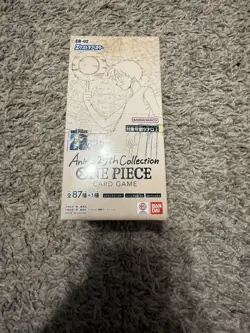 BANDAI ONE PIECE Card Game Extra Booster Anime25th collection EB-02 BOX Japanese - Image 1