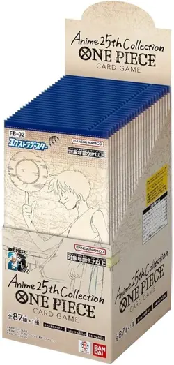 ONE PIECE Card Game EXTRA Anime 25th Box EB-02 Factory SEALED Japanese - Image 1