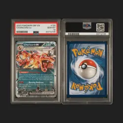 Pokemon TCG Charizard EX Obsidian Flames Holo Double Rare Card 125/197 PSA 10 - Image 3