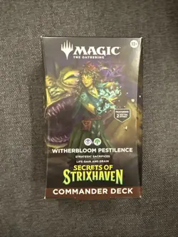 Witherbloom Pestilence Commander Deck Secrets of Strixhaven Sealed Free Ship - Image 1