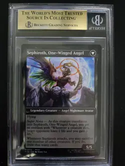 Sephiroth, Fabled SOLDIER Final Fantasy 0115 One Winged Angel Grade 9.5 Gem mint - Image 2